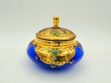 Murano Cobalt Blue Glass Candy