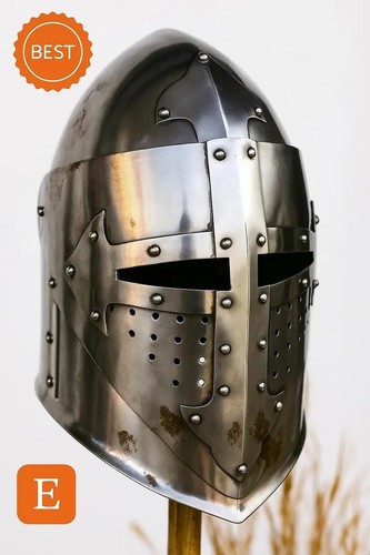 Crusader knight helmet 18 - helmet:,