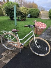 Orla Kiely Ladies Bicycle  orange & cream Very Good Condition