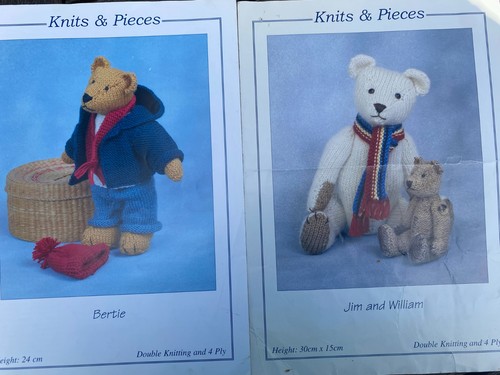 Knits pieces patterns - x,