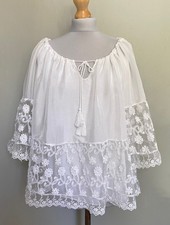 Italian Silk & Lace PEASANT