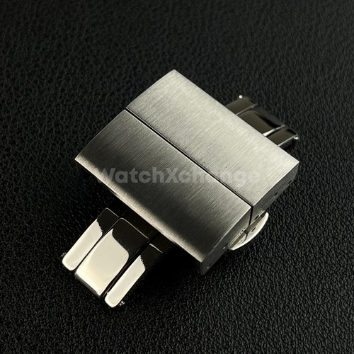 Silver metal watch butterfly - silver,