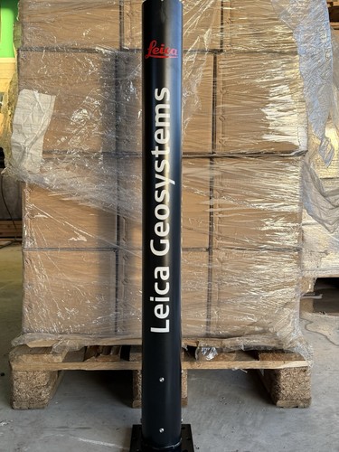 Leica machine control - machine, masts