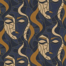 Erismann Navy Blue Mosaic