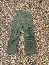 US Army 1973 Vietnam OG 107 M65 Combat Trousers Small Regular