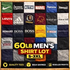 MEN'S CLOTHING BUNDLE LOT 60