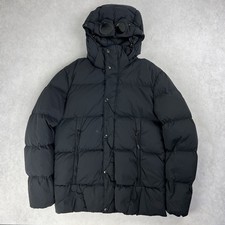 CP Company Nycra R Goggle Puffer Jacket Large Coat Black 4348