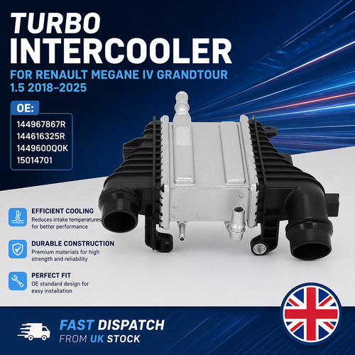 Turbo intercooler for renault - turbo,