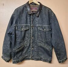 Gap Jacket Black Denim Flannel