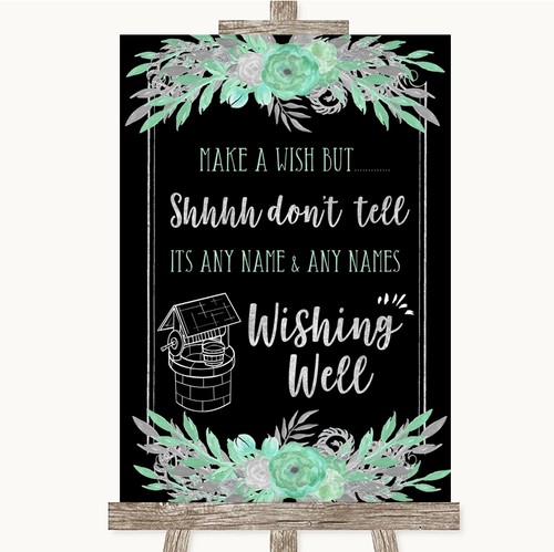 Black mint green silver - black,