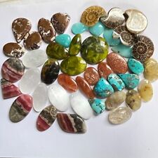 VARIOUS JOB LOTS OF 5 GEMSTONES, PLEASE CHOOSE FROM THE DROPDOWN (LOT  7)