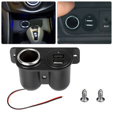 Car Cigarette Lighter AUX Dual
