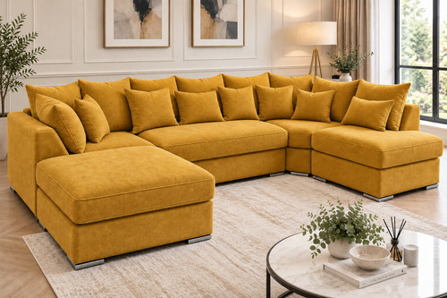 Modern shape corner - u,