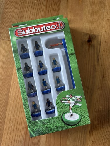Blue subbuteo team - subbuteo,