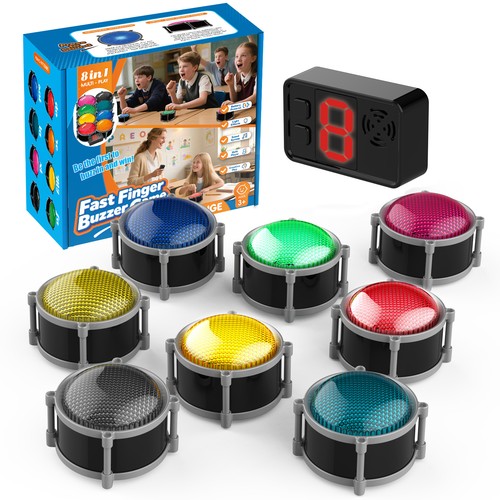 Wireless pack buzzers - 8-pack, for