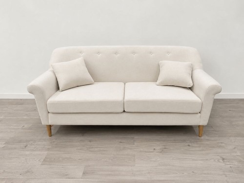 Contemporary buttoned natural - contemporary,