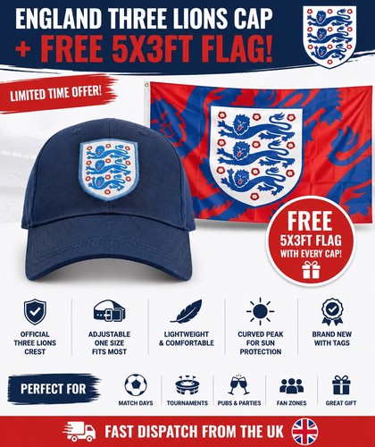 Official england three lions - england,
