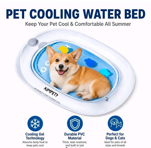Pet cooling water bed mat - pet,