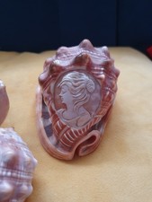 LARGE VINTAGE HAND CARVED