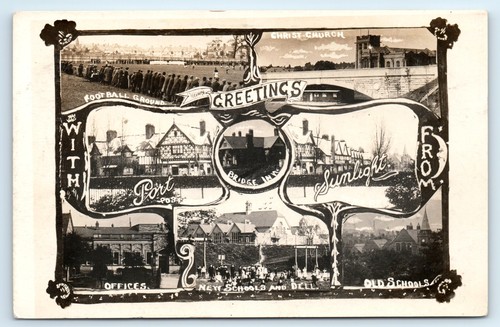 Postcard port sunlight - postcard,