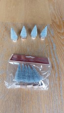 Mini festive silver trees - mini,