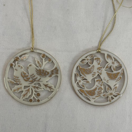 Lenox porcelain ornaments set - ornaments,