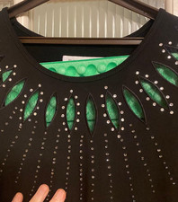 BLACK TOP SIZE M by HEATHER