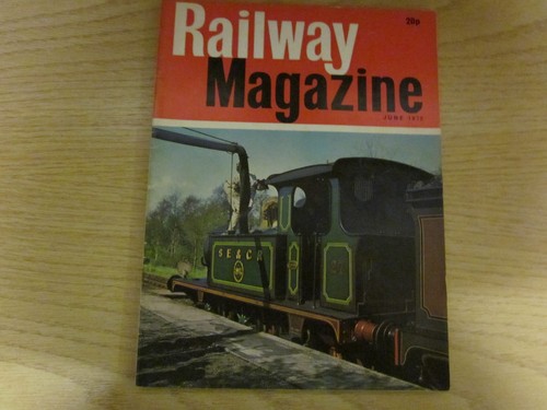 June 1972 railway magazine - railway,