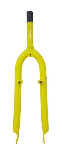 Yellow mtb bike rigid - 24", /