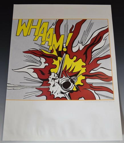 Roy lichtenstein whaam poster - whaam!,