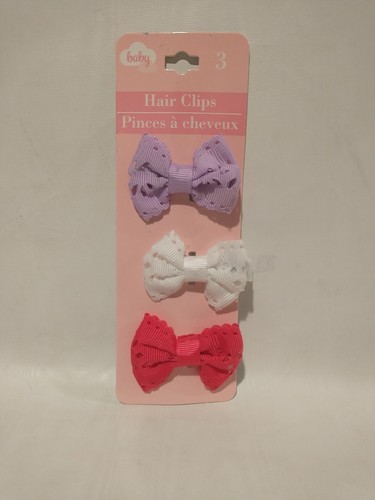 Baby hair clips set three - 3,
