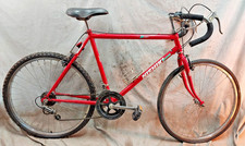 1980 Nishiki Bravo MTB Road Bike X-Large 21" Red Steel AllTerrain Hardtail Rigid