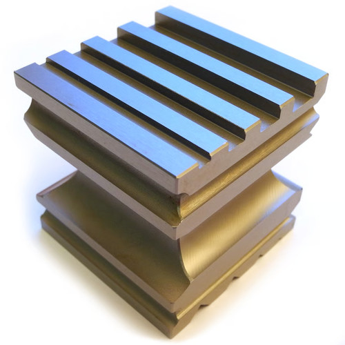 Steel cube swage block - steel,
