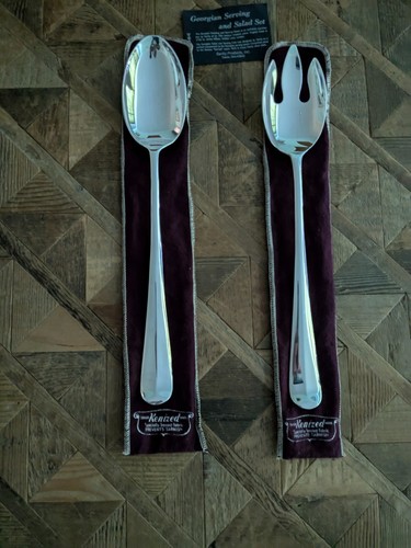 Silver plate salad - plate,