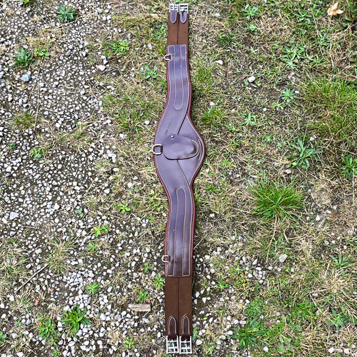 John whitaker brown leather - john,