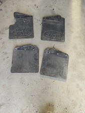 MUD FLAPS REAR FOR LAND ROVER DEFENDER 90 TD5 PUMA back pair used fronts set 4