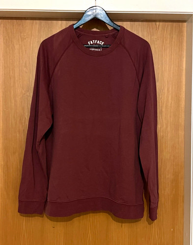 Fatface men light red crew - men’s,