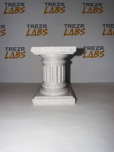 Trezr labs white - white, marble