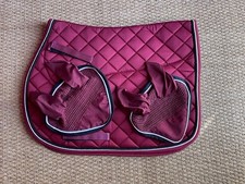 Horseware Rambo Non-slip Jumping Pad and 2 Matching Ear Nets