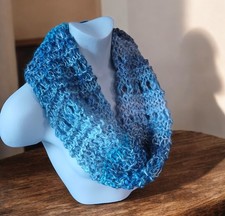 Hand Knitted Twisted Infinity