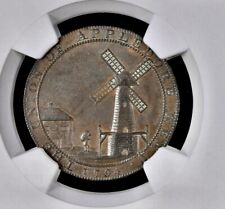 1794 Conder Token, Kent, Appledore Half Penny 1/2 MS62 W.PECKHAMS D&H-3