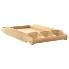 Baumhaus Amelie Oak Cot-Top Baby Changer Limited Availability