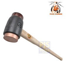 Thor 222 No 5 copper rawhide hammer mallet 63mm face 5kg sledge THO222