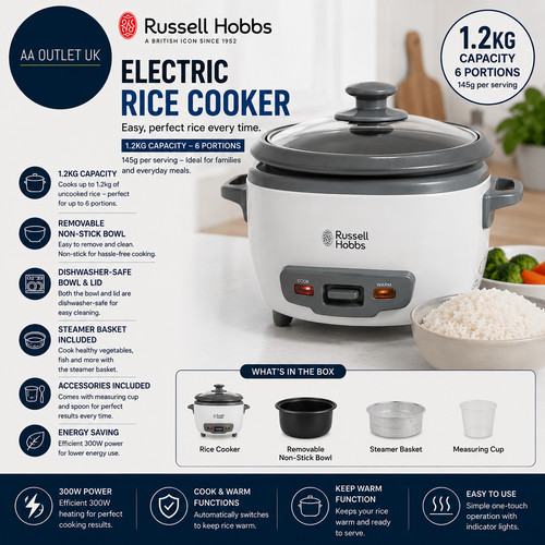 Russell hobbs electric rice - russell,