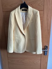 Zara Woman Yellow Blazer. Size
