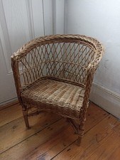 Vintage Wicker Rattan Chair
