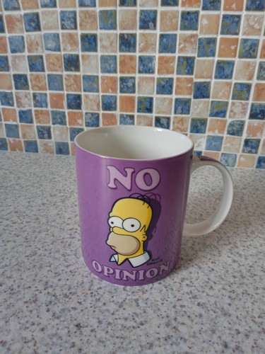 Homer opinion simpsons mug - no,
