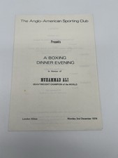 A Boxing Evening Dinner For