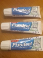 3 x FIXODENT NEUTRAL ADHESIVE