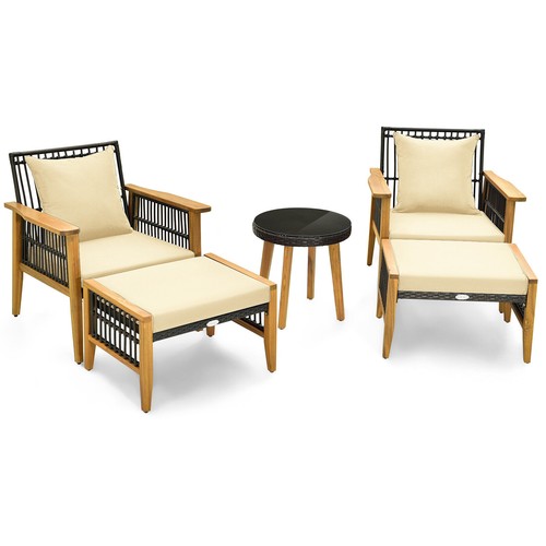 Pcs outdoor rattan - 5,